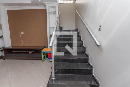 Escada sala de casa à venda com 3 quartos, 187m² em Conceição, Diadema