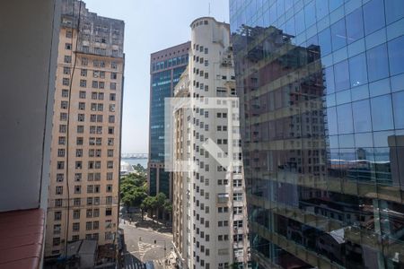 Quarto vista da janela de apartamento para alugar com 1 quarto, 40m² em Centro, Rio de Janeiro