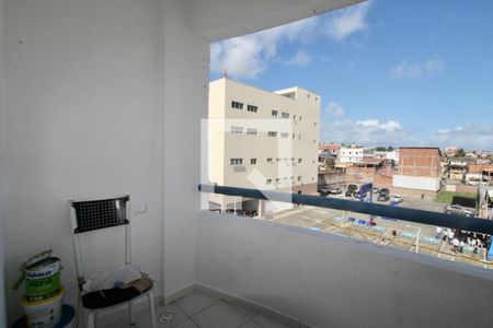 Varanda da Sala de apartamento para alugar com 2 quartos, 75m² em Itapuã, Salvador