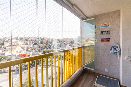 Varanda da Sala de apartamento à venda com 2 quartos, 56m² em Vila Osasco, Osasco