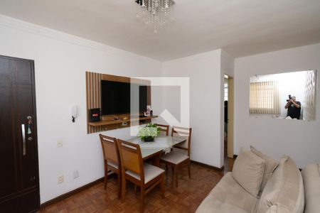 Sala de apartamento à venda com 3 quartos, 64m² em Santa Cruz Industrial, Contagem