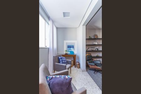Varanda de apartamento à venda com 4 quartos, 109m² em Buritis, Belo Horizonte