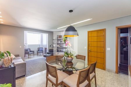 Sala de apartamento à venda com 4 quartos, 109m² em Buritis, Belo Horizonte