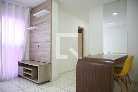 Sala de apartamento para alugar com 2 quartos, 53m² em Loteamento Goiania Viva, Goiânia