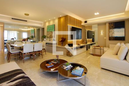 Sala de apartamento à venda com 3 quartos, 151m² em Barra da Tijuca, Rio de Janeiro