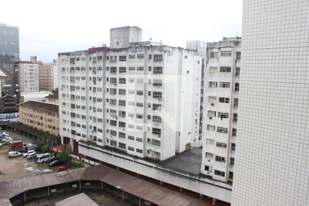 Vista da Sala de apartamento para alugar com 1 quarto, 50m² em Centro, São Vicente