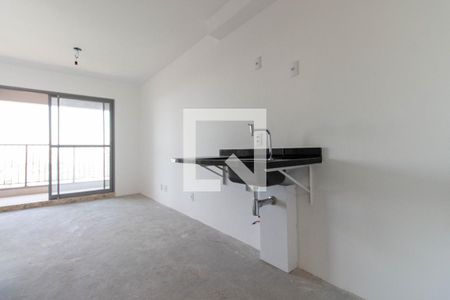 Cozinha  de apartamento à venda com 1 quarto, 25m² em Vila Mariana, São Paulo