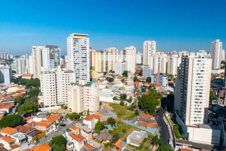 Vista da Sacada da Sala e Quarto de apartamento para alugar com 2 quartos, 65m² em Chácara Inglesa, São Paulo