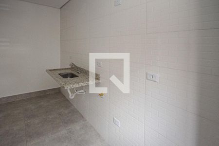 Cozinha de apartamento à venda com 1 quarto, 34m² em Vila Ivone, São Paulo