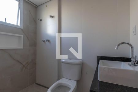 Banheiro de apartamento à venda com 2 quartos, 63m² em Santo Antônio, Belo Horizonte