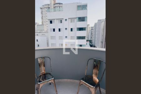 Varanda de apartamento à venda com 1 quarto, 50m² em Buritis, Belo Horizonte