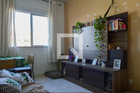 Sala  de apartamento à venda com 2 quartos, 55m² em Tanque, Rio de Janeiro
