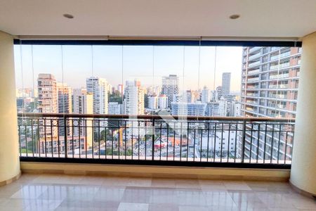 Varanda da Sala de apartamento à venda com 3 quartos, 215m² em Sumaré, São Paulo