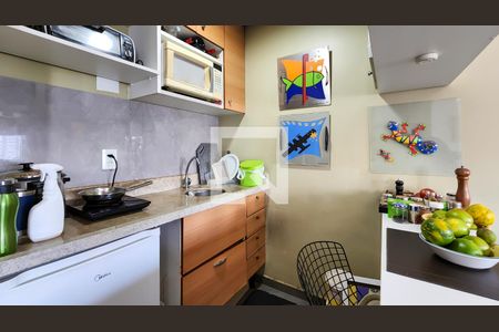 Studio à venda com 35m², 1 quarto e 1 vaga Studio à venda com 35m², 1 quarto e 1 vagaCozinha