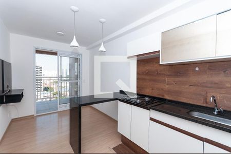 Sala/Cozinha de apartamento para alugar com 1 quarto, 29m² em Parque Industrial Tomas Edson, São Paulo