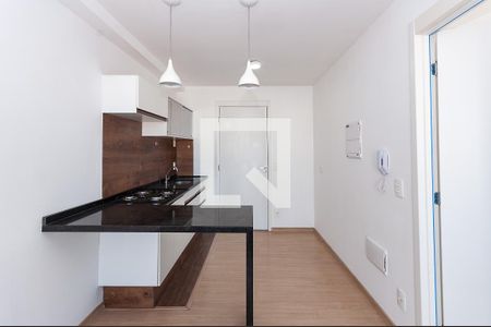Cozinha de apartamento para alugar com 1 quarto, 29m² em Parque Industrial Tomas Edson, São Paulo