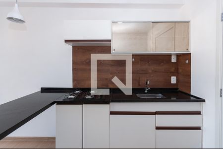 Cozinha de apartamento para alugar com 1 quarto, 29m² em Parque Industrial Tomas Edson, São Paulo