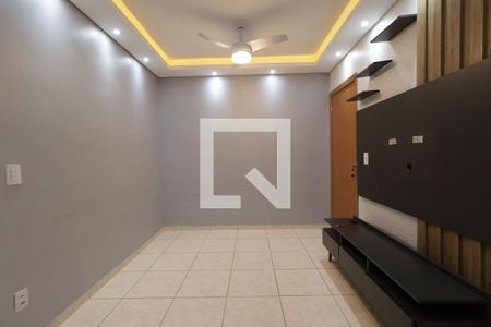 Sala de apartamento para alugar com 2 quartos, 45m² em Reserva Real, Ribeirão Preto