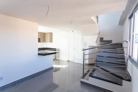 Sala de apartamento à venda com 3 quartos, 150m² em Ana Lúcia, Belo Horizonte