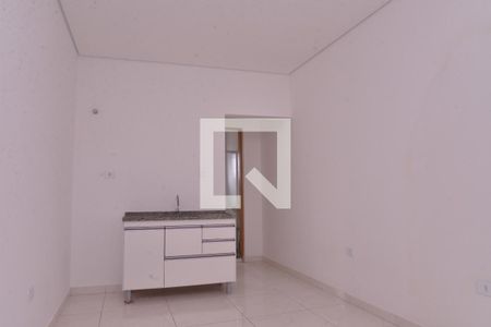 Sala de apartamento para alugar com 1 quarto, 30m² em Jardim Ocara, Santo André