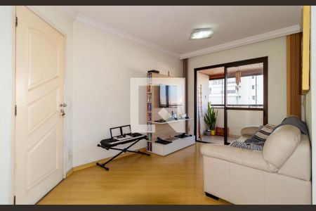 Sala de Estar de apartamento à venda com 3 quartos, 87m² em Vila Regente Feijó, São Paulo