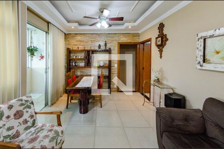Sala de apartamento à venda com 3 quartos, 83m² em Padre Eustáquio, Belo Horizonte