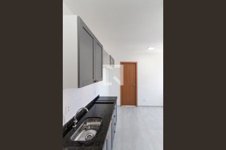 Sala e Cozinha   de apartamento para alugar com 1 quarto, 25m² em Vila Mazzei, São Paulo