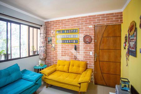 Sala de apartamento à venda com 2 quartos, 51m² em Campanário, Diadema