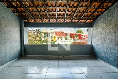 Varanda da Sala de casa para alugar com 3 quartos, 209m² em Parque Gerassi, Santo André