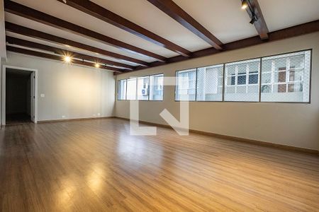 Sala/Cozinha de apartamento para alugar com 3 quartos, 137m² em Jardim Paulista, São Paulo