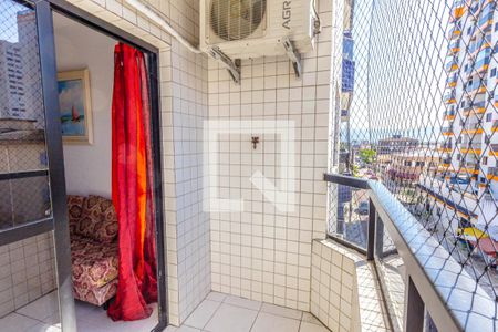 Sala de apartamento para alugar com 2 quartos, 90m² em Vila Tupi, Praia Grande