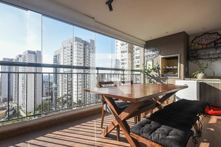 Varanda de apartamento para alugar com 3 quartos, 104m² em Parque Reboucas, São Paulo