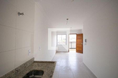 Sala e Cozinha  de apartamento à venda com 2 quartos, 40m² em Vila Nova Mazzei, São Paulo