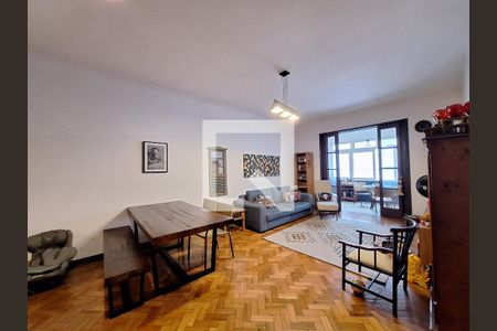 Sala de apartamento para alugar com 4 quartos, 157m² em Humaitá, Rio de Janeiro