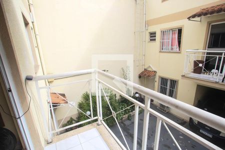 Varanda da Sala de casa de condomínio à venda com 3 quartos, 87m² em Taquara, Rio de Janeiro