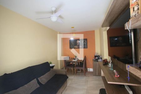 Sala de casa de condomínio à venda com 3 quartos, 87m² em Taquara, Rio de Janeiro
