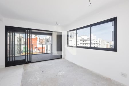 Sala de apartamento à venda com 2 quartos, 64m² em Jardim Paulista, São Paulo