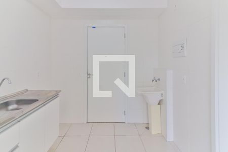 Sala / Cozinha / Lavanderia de apartamento para alugar com 1 quarto, 32m² em Ferreira, São Paulo