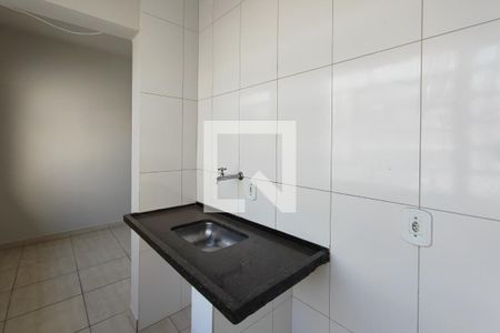 Cozinha de casa para alugar com 1 quarto, 40m² em Jardim Santa Amália, Campinas