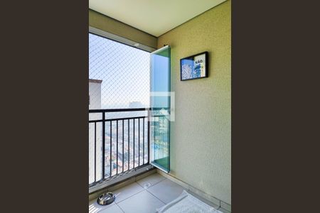 Varanda da Sala de apartamento à venda com 2 quartos, 66m² em Vila América, Santo André