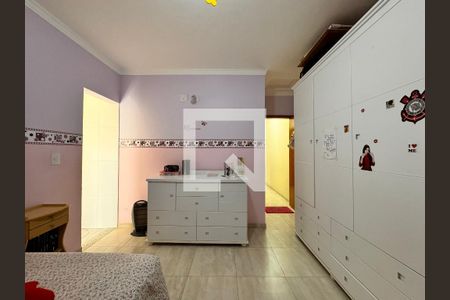 Suite 1 de casa à venda com 3 quartos, 167m² em Parque Oratório, Santo André