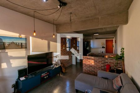 Sala de apartamento à venda com 1 quarto, 60m² em Santa Lúcia, Belo Horizonte