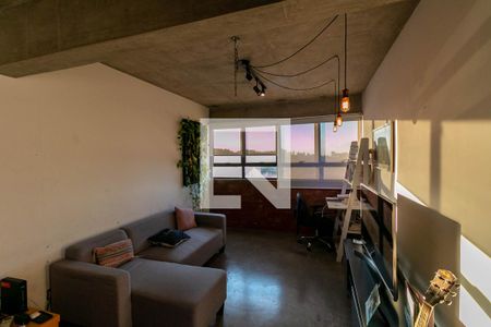 Sala de apartamento à venda com 1 quarto, 60m² em Santa Lúcia, Belo Horizonte