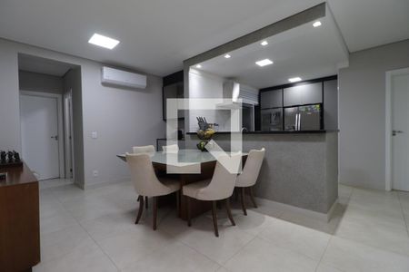 Sala de jantar  de apartamento para alugar com 4 quartos, 131m² em Ribeirânia, Ribeirão Preto