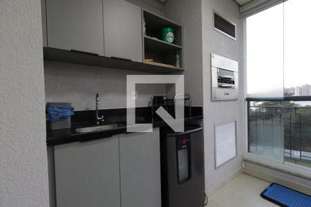 Varanda Gourmet  de apartamento para alugar com 4 quartos, 131m² em Ribeirânia, Ribeirão Preto