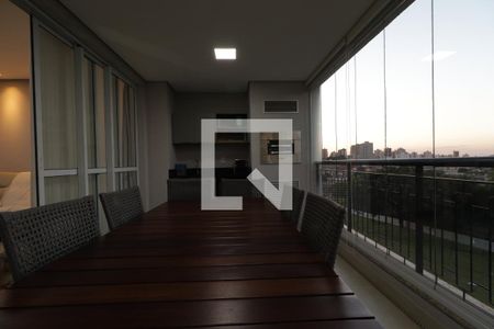 Varanda Gourmet  de apartamento para alugar com 4 quartos, 131m² em Ribeirânia, Ribeirão Preto