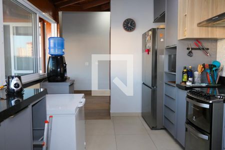 Cozinha de apartamento à venda com 3 quartos, 160m² em Santa Maria, São Caetano do Sul