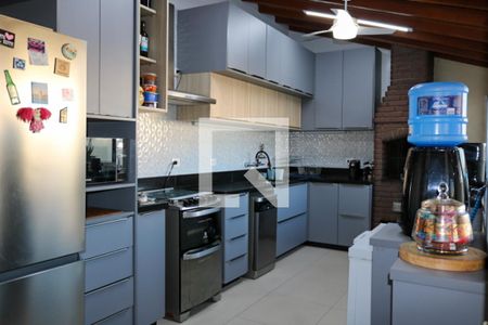 Cozinha de apartamento à venda com 3 quartos, 160m² em Santa Maria, São Caetano do Sul