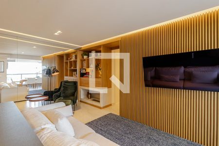 Sala de apartamento à venda com 3 quartos, 102m² em Bosque da Saúde, São Paulo