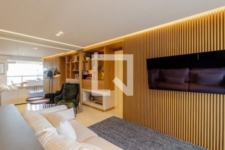 Sala de apartamento à venda com 3 quartos, 103m² em Bosque da Saúde, São Paulo